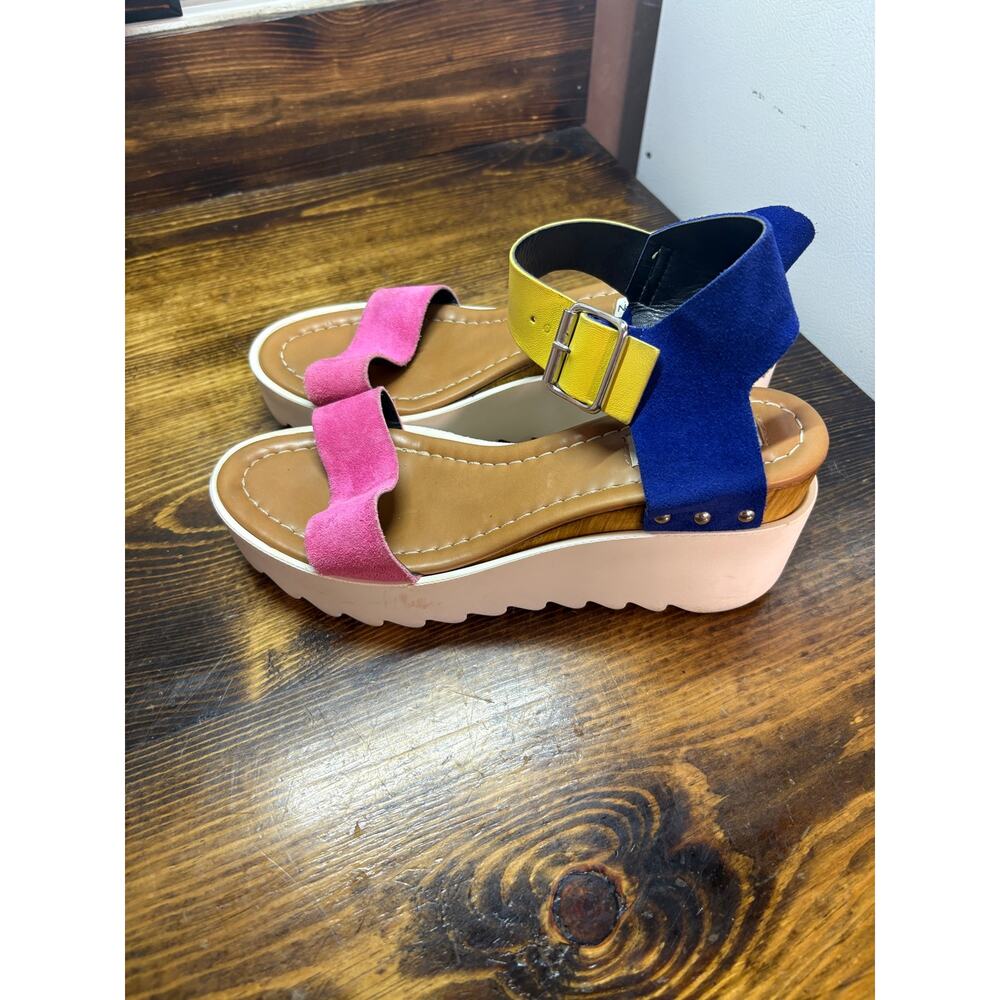 Steve Madden Multi Color Wedges Size 9‎
